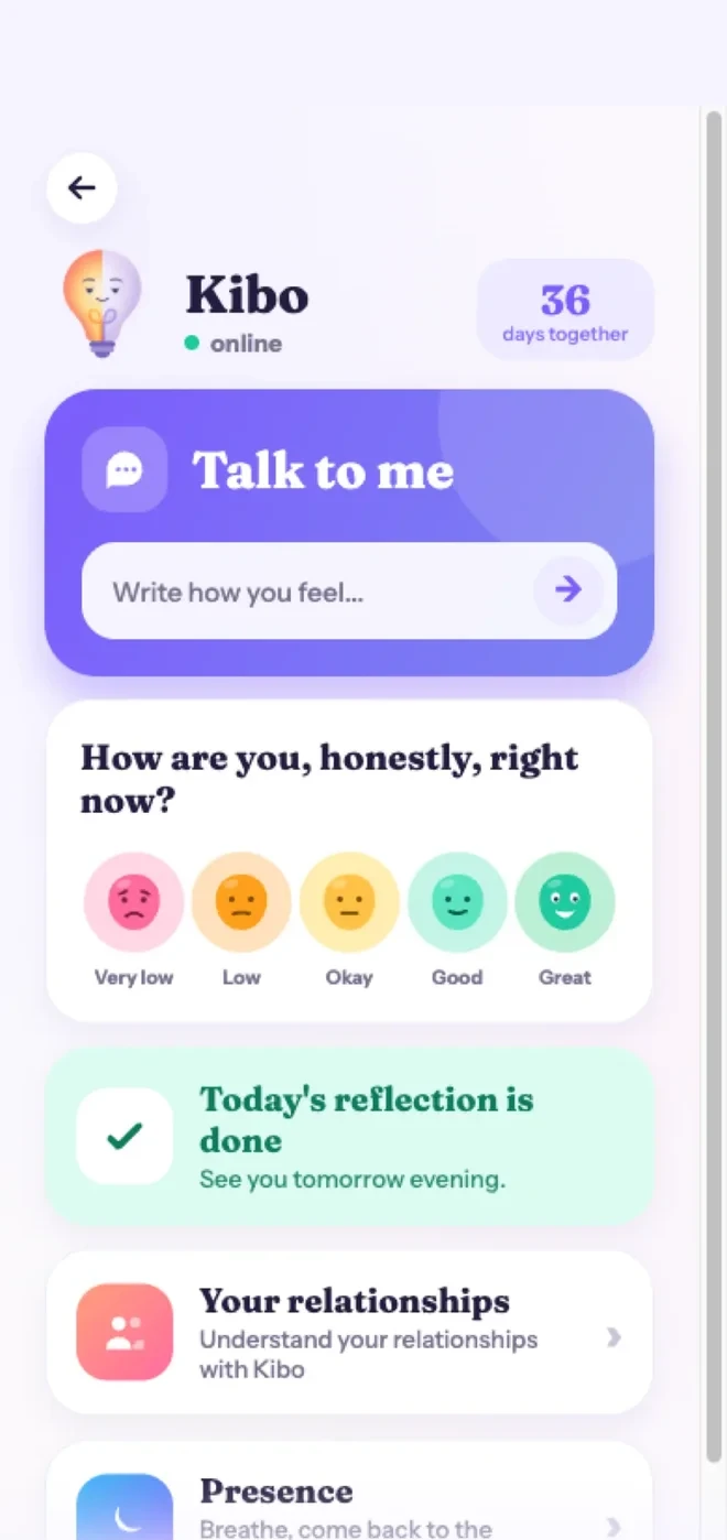 Kibo app